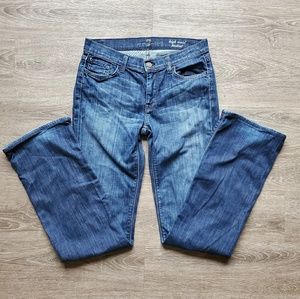 7 for all mankind high waist boot cut Jeans 28